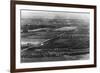 Aerial View of Town from Freeze-Out Mountain - Emmett, ID-Lantern Press-Framed Premium Giclee Print