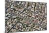 Aerial view of town, roads and houses with swimming pools, Nevada, USA-Bjorn Ullhagen-Mounted Photographic Print
