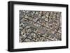 Aerial view of town, roads and houses with swimming pools, Nevada, USA-Bjorn Ullhagen-Framed Photographic Print