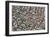 Aerial view of town, roads and houses with swimming pools, Nevada, USA-Bjorn Ullhagen-Framed Photographic Print