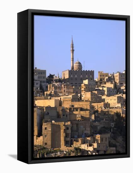 Aerial View of Traditional Houses in Amman, Jordan-Keren Su-Framed Stretched Canvas