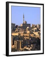 Aerial View of Traditional Houses in Amman, Jordan-Keren Su-Framed Premium Photographic Print