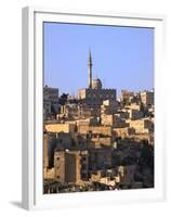 Aerial View of Traditional Houses in Amman, Jordan-Keren Su-Framed Premium Photographic Print