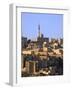 Aerial View of Traditional Houses in Amman, Jordan-Keren Su-Framed Photographic Print