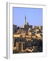 Aerial View of Traditional Houses in Amman, Jordan-Keren Su-Framed Photographic Print