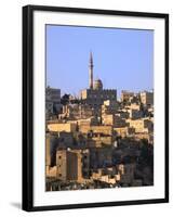 Aerial View of Traditional Houses in Amman, Jordan-Keren Su-Framed Photographic Print
