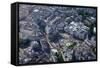 Aerial View of Trafalgar Square, London, England, United Kingdom, Europe-Peter Barritt-Framed Stretched Canvas