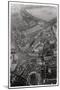 Aerial View of Trafalgar Square, London, from a Zeppelin, 1931-null-Mounted Giclee Print