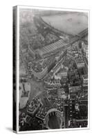 Aerial View of Trafalgar Square, London, from a Zeppelin, 1931-null-Stretched Canvas