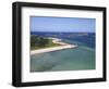 Aerial View of Tresco, Isles of Scilly, England, United Kingdom, Europe-Peter Barritt-Framed Photographic Print