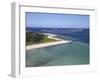 Aerial View of Tresco, Isles of Scilly, England, United Kingdom, Europe-Peter Barritt-Framed Photographic Print