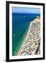 Aerial View of Tropea's Crowded Beach during Summer-Wirestock-Framed Photographic Print