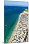 Aerial View of Tropea's Crowded Beach during Summer-Wirestock-Mounted Photographic Print