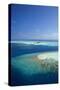 Aerial View of Tropical Island and Lagoon, Maldives, Indian Ocean, Asia-Sakis Papadopoulos-Stretched Canvas