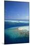 Aerial View of Tropical Island and Lagoon, Maldives, Indian Ocean, Asia-Sakis Papadopoulos-Mounted Photographic Print
