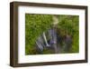 Aerial view of Tumpak Sewu waterfall in Java, Indonesia-Dominic Byrne-Framed Photographic Print