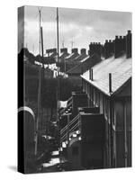 Aerial View of TV Antenna's on Houses of Middle-Income Development-Carl Mydans-Stretched Canvas