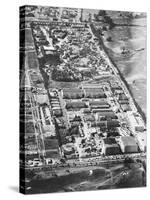 Aerial View of Twentieth Century Fox Studios-null-Stretched Canvas