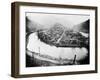 Aerial View of Twin Branch-null-Framed Photographic Print