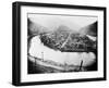 Aerial View of Twin Branch-null-Framed Photographic Print