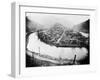 Aerial View of Twin Branch-null-Framed Photographic Print