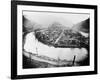 Aerial View of Twin Branch-null-Framed Photographic Print