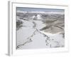 Aerial View of Two Rivers Joining in Valley, Kronotsky Zapovednik Reserve, Russia-Igor Shpilenok-Framed Photographic Print