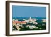 Aerial view of US Capitol from Rosslyn Virginia, Washington D.C.-null-Framed Photographic Print