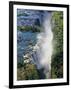 Aerial View of Victoria Falls, Waterfall, and the Zambesi River, Zimbabwe-Miva Stock-Framed Premium Photographic Print