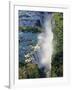 Aerial View of Victoria Falls, Waterfall, and the Zambesi River, Zimbabwe-Miva Stock-Framed Photographic Print