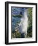 Aerial View of Victoria Falls, Waterfall, and the Zambesi River, Zimbabwe-Miva Stock-Framed Photographic Print