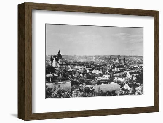 Aerial View of Vilna-null-Framed Photographic Print