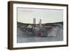 Aerial View of Vindicator Mine No. 1 - Victor, CO-Lantern Press-Framed Art Print