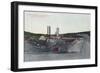 Aerial View of Vindicator Mine No. 1 - Victor, CO-Lantern Press-Framed Art Print