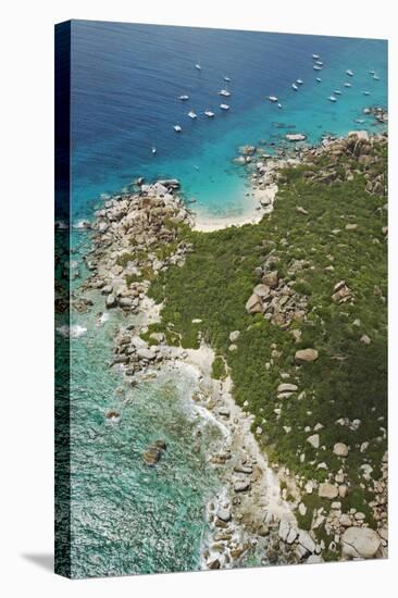 Aerial View of Virgin Gorda-Macduff Everton-Stretched Canvas