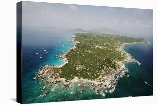 Aerial View of Virgin Gorda-Macduff Everton-Stretched Canvas