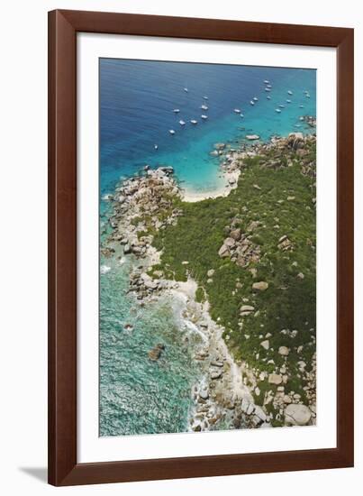 Aerial View of Virgin Gorda-Macduff Everton-Framed Photographic Print