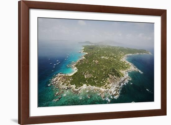 Aerial View of Virgin Gorda-Macduff Everton-Framed Photographic Print