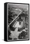 Aerial View of Volkerschlachtdenkmal, Leipzig, Germany, from a Zeppelin, C1931-null-Framed Stretched Canvas