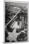 Aerial View of Volkerschlachtdenkmal, Leipzig, Germany, from a Zeppelin, C1931-null-Mounted Giclee Print