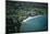 Aerial View of Waikiki Beach-Bettmann-Mounted Photographic Print