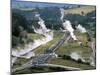 Aerial View of Wairakei Thermal Power Area, North Island, New Zealand-Robert Francis-Mounted Photographic Print