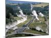 Aerial View of Wairakei Thermal Power Area, North Island, New Zealand-Robert Francis-Mounted Photographic Print