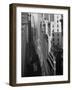 Aerial View of Wall Street Showing Trinity Church Standing at Head of Street-Herbert Gehr-Framed Photographic Print