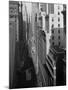 Aerial View of Wall Street Showing Trinity Church Standing at Head of Street-Herbert Gehr-Mounted Photographic Print