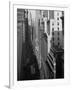 Aerial View of Wall Street Showing Trinity Church Standing at Head of Street-Herbert Gehr-Framed Photographic Print