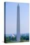 Aerial view of Washington Monument and Jefferson Memorial in spring in Washington D.C.-null-Stretched Canvas