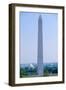 Aerial view of Washington Monument and Jefferson Memorial in spring in Washington D.C.-null-Framed Photographic Print