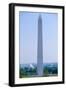 Aerial view of Washington Monument and Jefferson Memorial in spring in Washington D.C.-null-Framed Photographic Print