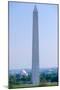 Aerial view of Washington Monument and Jefferson Memorial in spring in Washington D.C.-null-Mounted Photographic Print